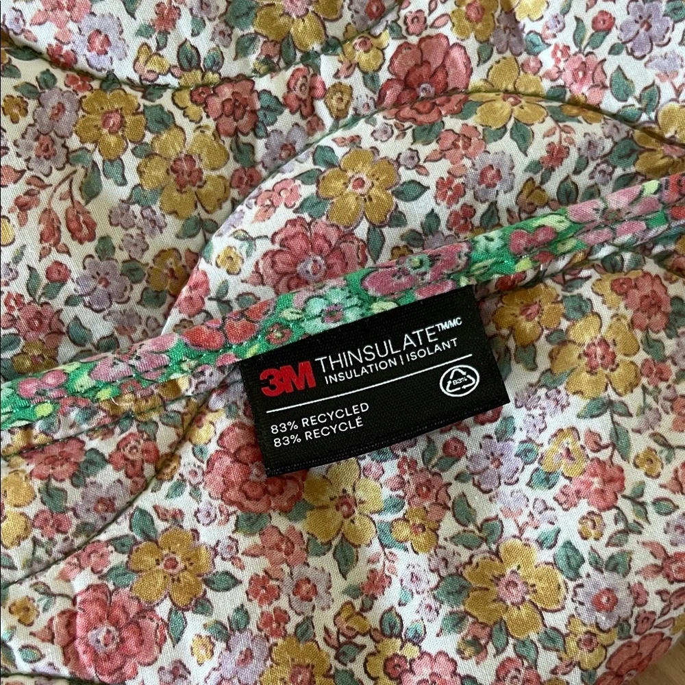 Oak Meadow Floral Quilted Vest - Picture 13 of 13